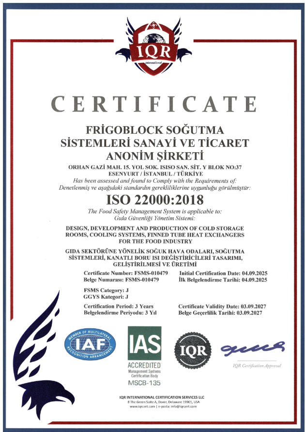 ISO 22000: 2018